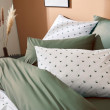 Discover the Alex Kaki French bedding set, a luxurious escape into nature!