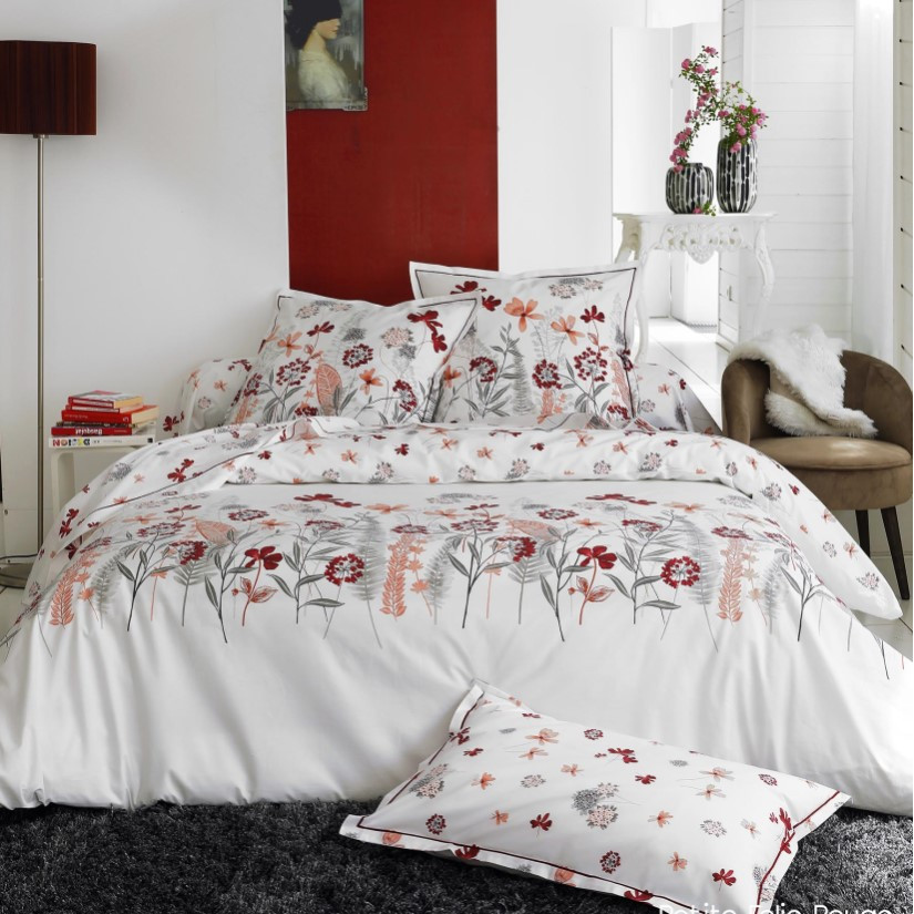 French bedding set Petite Folie Rouge - coziness and harmony!