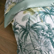 Escape to the tropics with the French Trinidad Mousson bedding set!