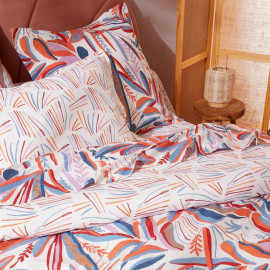 French bedding set Perroquet Salsa is more than just linens, it's an emotion!